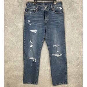 Levi's Premium 501XX Straight Leg Jeans Men's 29x30 Button Fly Factory Distress